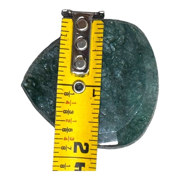 Natural Emerald Gemstone 50grams Pear Shape Cut Stone Size 48x43.5mm 250 Carats - Picture 8 of 10